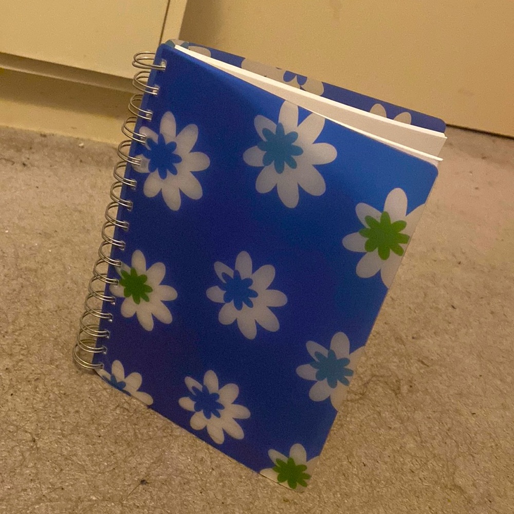 Gorgeous flower notebook